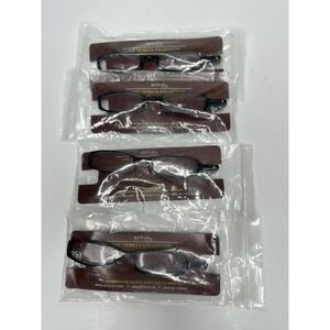 Lot of 4 Scojo Van Gogh 10247 Single Arm Lorgnette  2.50 Black NEW